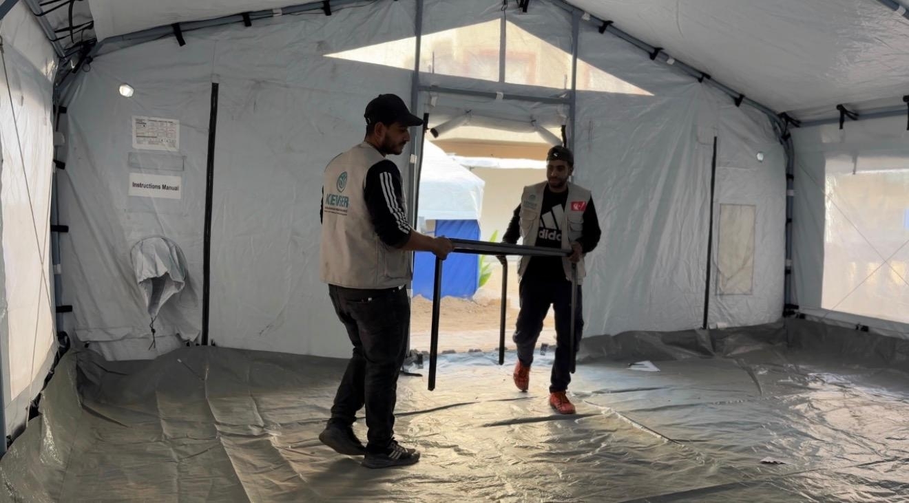 GAZZE'DE HAYATA GEÇİRDİĞİMİZ OKUL PROJESİ