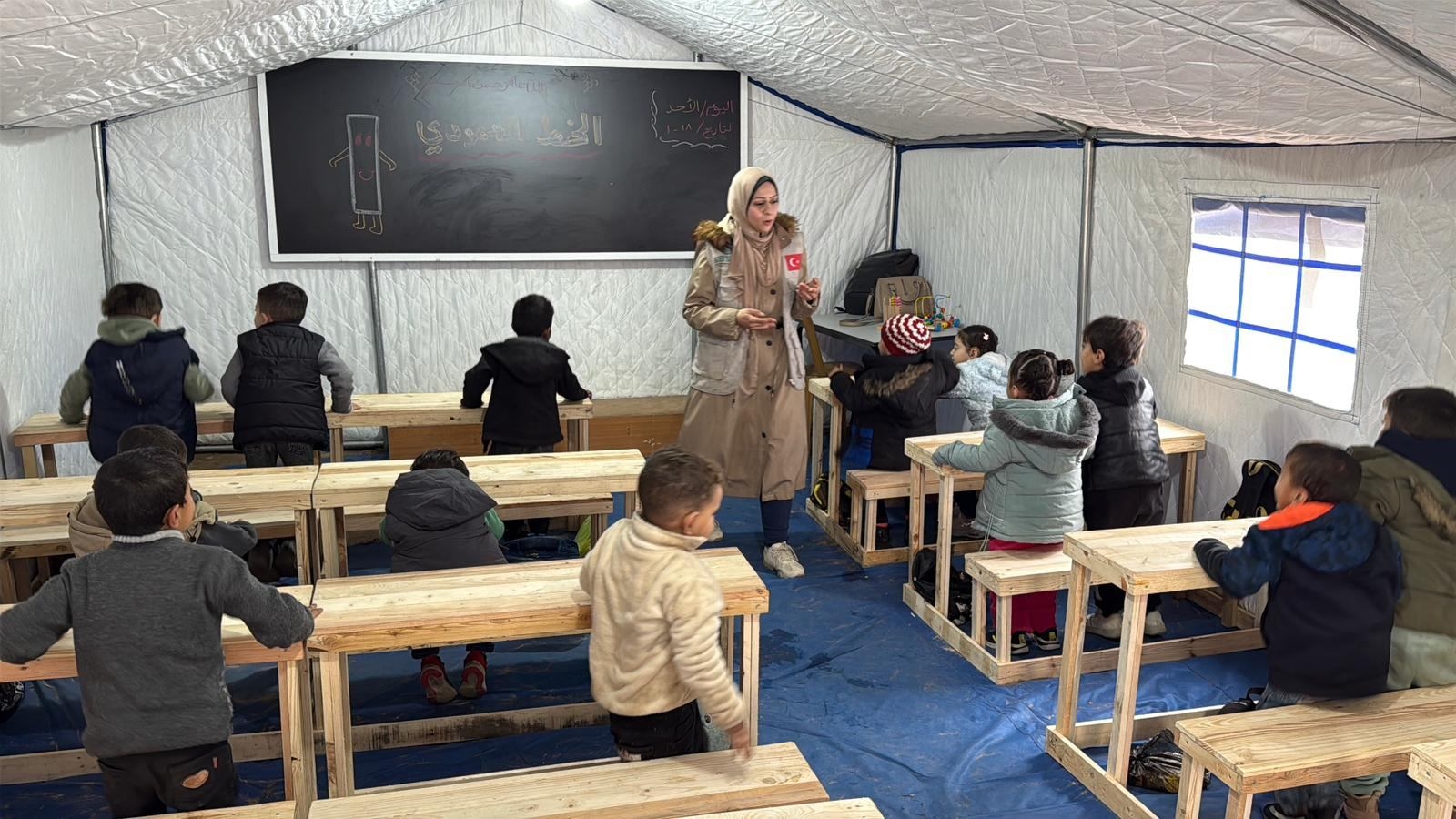 GAZZE'DE AÇTIĞIMIZ OKUL