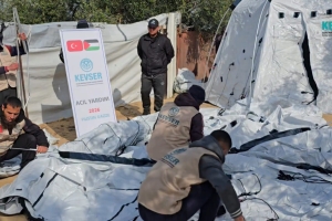 GAZZE'DE ÇADIR KENT PROJESİ