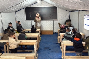 GAZZE'DE AÇTIĞIMIZ OKUL