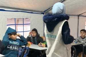 GAZZE'DE AÇTIĞIMIZ OKUL