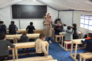 GAZZE'DE AÇTIĞIMIZ OKUL