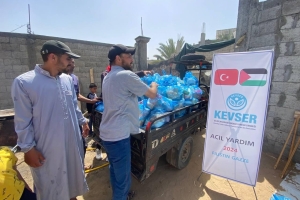 FİLİSTİN VE GAZZE'YE ERZAK YARDIMI