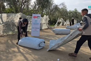 GAZZE'DE ÇADIR KENT PROJESİ