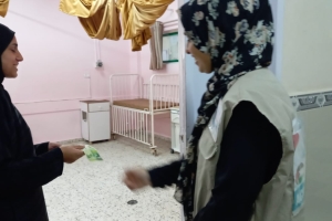 GAZZE HASTANELERDE ZEKAT VE NAKDİ YARDIM