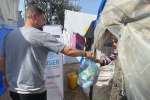 FİLİSTİN VE GAZZE'YE ERZAK YARDIMI