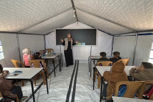 GAZZE'DE AÇTIĞIMIZ OKUL