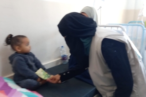 GAZZE HASTANELERDE ZEKAT VE NAKDİ YARDIM