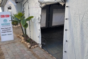 GAZZE'DE HAYATA GEÇİRDİĞİMİZ OKUL PROJESİ