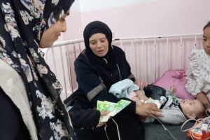 GAZZE HASTANELERDE ZEKAT VE NAKDİ YARDIM