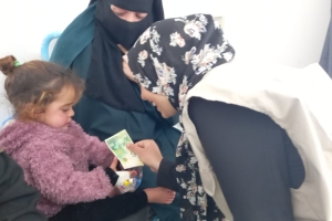 GAZZE HASTANELERDE ZEKAT VE NAKDİ YARDIM