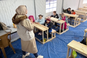 GAZZE'DE AÇTIĞIMIZ OKUL