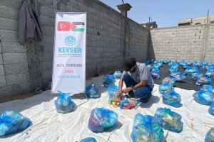 FİLİSTİN VE GAZZE'YE ERZAK YARDIMI