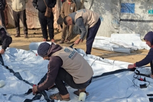 GAZZE'DE ÇADIR KENT PROJESİ