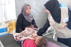 GAZZE HASTANELERDE ZEKAT VE NAKDİ YARDIM