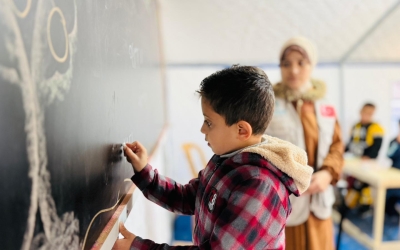 GAZZE'DE AÇTIĞIMIZ OKUL