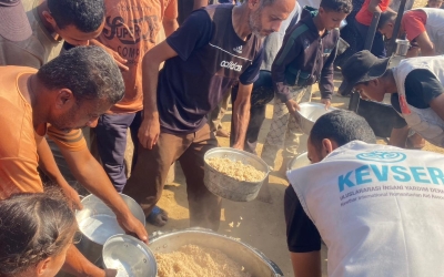 GAZZE' YE DESTEKLERİMİZ DEVAM EDİYOR